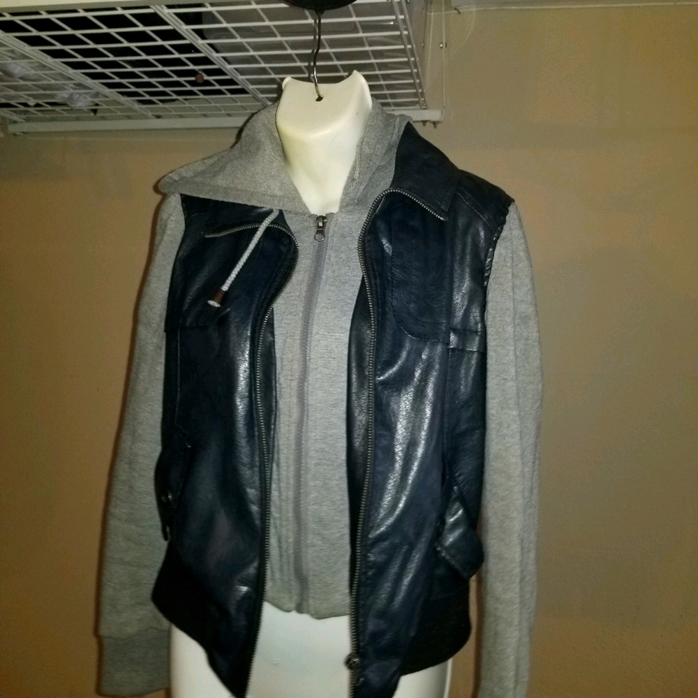 Miss London leather jacket